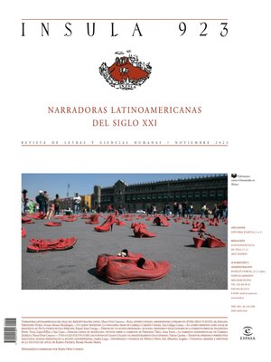 cover image of Narradoras latinoamericanas del siglo XXI (Ínsula n° 923, noviembre de 2023)
